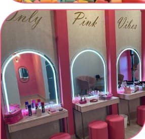 Camarim fashion com espelhos